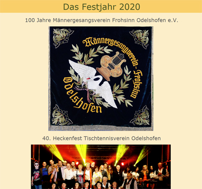 Festjahr Odelshofen